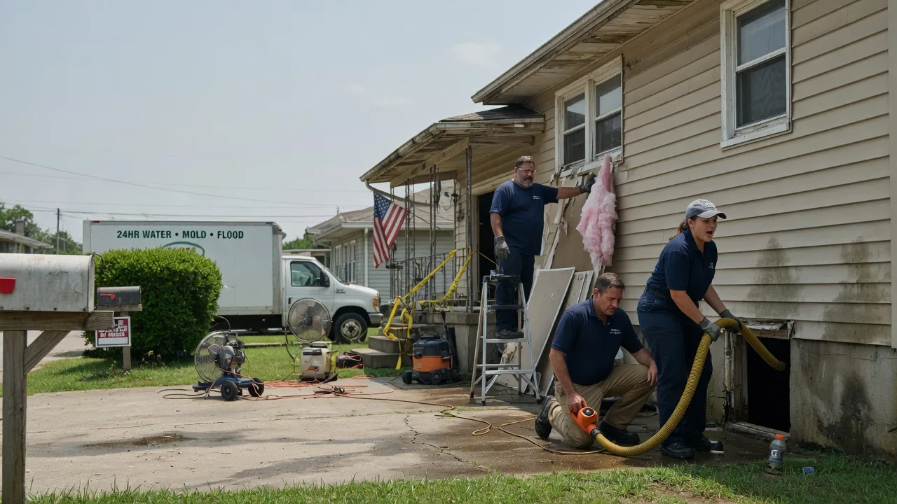 Water Damage Repair in Bunola, PA near me